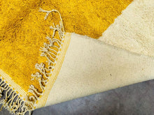 Load image into Gallery viewer, Yellow Moroccan rugs - Handmade Beni Ourain style - Berber carpet - Large authentic Moroccan carpet - Teppich marokko