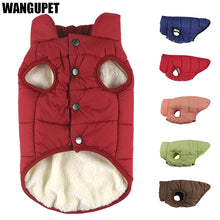 Load image into Gallery viewer, Winter pet coat clothes for dogs Winter clothing Warm Dog clothes for small dogs Christmas big dog coat Winter clothes chihuahua