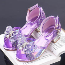 Load image into Gallery viewer, Summer Children girls Crystal bling bead shoes Girls princess Shoes dance Shoes 4colors 26-37 TX01