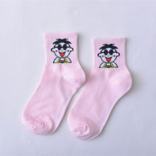 Load image into Gallery viewer, Women Daily Socks Harajuku Korea Japanese Cotton Kitten Flame Ulzzang Socks Men Chinese Cactus Gun Shark Alien Christmas Socks