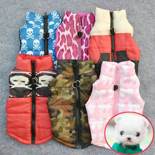 Load image into Gallery viewer, Winter Dog Clothes For Dogs Warm Dog Coat Clothes For Small Dogs Vest Pet Jacket Puppy Outfit Chihuahua Winter Clothes