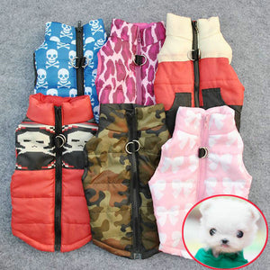 Winter Dog Clothes For Dogs Warm Dog Coat Clothes For Small Dogs Vest Pet Jacket Puppy Outfit Chihuahua Winter Clothes