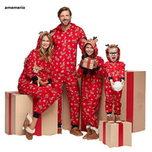 Load image into Gallery viewer, Family Matching Pajamas Set Father Son Night Wear Romper Cotton Baby Pajamas Mother Daughter Clothes Pyjamas