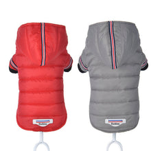 Load image into Gallery viewer, Winter Pet Dog Clothes Warm Dog Coat Hood Pomeranian Teddy Puppy Outfits Pet Winter Down Jacket For Dogs