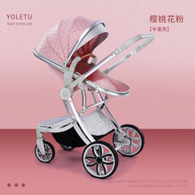 Load image into Gallery viewer, Free Shipping 2019 New 2 in 1 Baby Stroller High Landscape Carriage double-sided newborn car Similar to Aulon babyfond
