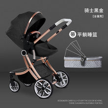 Load image into Gallery viewer, Free Shipping 2019 New 2 in 1 Baby Stroller High Landscape Carriage double-sided newborn car Similar to Aulon babyfond