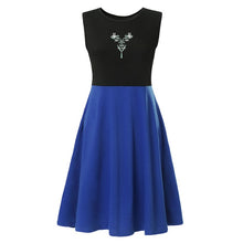 Load image into Gallery viewer, S-M-L-XL-XXL Princess Dress Adult Elsa Anna Belle Mommy Ariel Rapunzel Frocks Minnie Bo Peep Maleficent Role Play Party Clothing