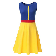 Load image into Gallery viewer, S-M-L-XL-XXL Princess Dress Adult Elsa Anna Belle Mommy Ariel Rapunzel Frocks Minnie Bo Peep Maleficent Role Play Party Clothing