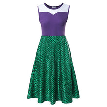 Load image into Gallery viewer, S-M-L-XL-XXL Princess Dress Adult Elsa Anna Belle Mommy Ariel Rapunzel Frocks Minnie Bo Peep Maleficent Role Play Party Clothing