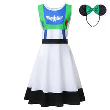 Load image into Gallery viewer, S-M-L-XL-XXL Princess Dress Adult Elsa Anna Belle Mommy Ariel Rapunzel Frocks Minnie Bo Peep Maleficent Role Play Party Clothing