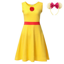 Load image into Gallery viewer, S-M-L-XL-XXL Princess Dress Adult Elsa Anna Belle Mommy Ariel Rapunzel Frocks Minnie Bo Peep Maleficent Role Play Party Clothing