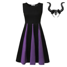 Load image into Gallery viewer, S-M-L-XL-XXL Princess Dress Adult Elsa Anna Belle Mommy Ariel Rapunzel Frocks Minnie Bo Peep Maleficent Role Play Party Clothing