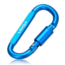 Load image into Gallery viewer, Lixada Aluminum Alloy Carabiner Outdoor Climbing Camping Carabiner Locking Hook Screw D Buckle Keychain Multi Tools mosqueton