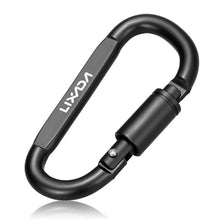 Load image into Gallery viewer, Lixada Aluminum Alloy Carabiner Outdoor Climbing Camping Carabiner Locking Hook Screw D Buckle Keychain Multi Tools mosqueton