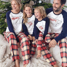 Load image into Gallery viewer, LILIGIRL Cotton Family Matching Outfits Christmas Pajamas Set Xmas Family Matching Pajamas Adult Women Kids Sleepwear Nightwear