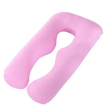 Load image into Gallery viewer, Maternity Pillow Cover Pregnant Woman Pillowcase cotton U-shaped Pillow Sleeping Cushion Case
