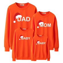 Load image into Gallery viewer, mother daughter father son Christmas family look clothes t shirt sweatshirt for mom dad baby mommy and me women mathcing outfits