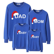 Load image into Gallery viewer, mother daughter father son Christmas family look clothes t shirt sweatshirt for mom dad baby mommy and me women mathcing outfits