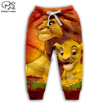 Load image into Gallery viewer, Kids The Lion King Cartoon Simba hoodies tshirt baby 3D print mufasa zipper Sweatshirts boy girl HAKUNA MATATA pullover Pants