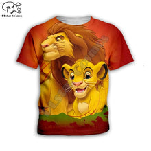 Load image into Gallery viewer, Kids The Lion King Cartoon Simba hoodies tshirt baby 3D print mufasa zipper Sweatshirts boy girl HAKUNA MATATA pullover Pants