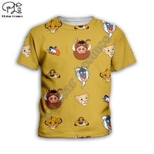 Load image into Gallery viewer, Kid The Lion King Cartoon Simba hoodies tshirt baby 3D print nala Pumbaa zipper Sweatshirts boy girl HAKUNA MATATA pullover Pant