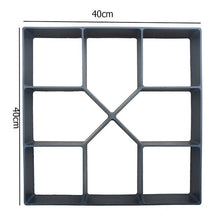 Load image into Gallery viewer, Manually Paving Cement Brick Concrete Molds DIY Plastic Path Maker Mold Garden Stone Road Mold Garden Decoration