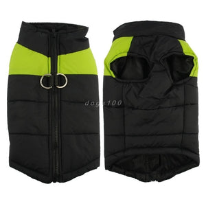 Waterproof Pet Dog Puppy Vest Jacket Chihuahua Clothing Warm Winter Dog Clothes Coat For Small Medium Large Dogs 4 Colors S-5XL