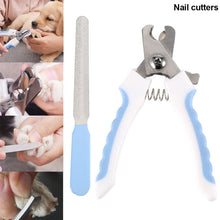 Load image into Gallery viewer, Hot Pet Dog Cat Stainless Steel Claw Nail Clippers Cutter File Scissors Dogs Toe Care Trimmer Nails Pets Grooming Supplies LXY9