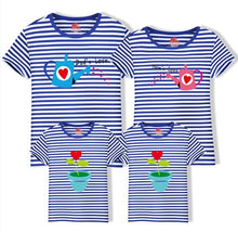 Load image into Gallery viewer, Matching Family Clothing 1 piece Family Cultivate Love Summer Short-sleeve T-shirt Outfits For Mother Daughter And Father Son