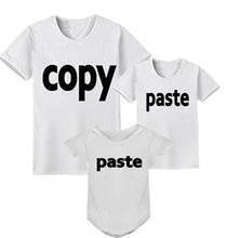 Load image into Gallery viewer, New Fashion Mommy and Me Clothes Family Look Shirt Mother and Daughter Matching Clothes Love WIFI Cotton Family Matching T Shirt