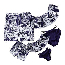 Load image into Gallery viewer, Family Matching Swimwear Mother Daughter Swimsuit Mommy And Me Bikini Clothes Family Look Father Mom Daughter Son Bathing Suit