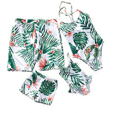 Load image into Gallery viewer, Family Matching Swimwear Mother Daughter Swimsuit Mommy And Me Bikini Clothes Family Look Father Mom Daughter Son Bathing Suit