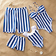 Load image into Gallery viewer, Family Matching Swimwear Mother Daughter Swimsuit Mommy And Me Bikini Clothes Family Look Father Mom Daughter Son Bathing Suit