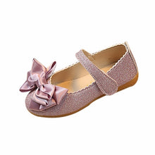 Load image into Gallery viewer, girl shoes for kids Children Girl Fashion Princess Bowknot Dance Nubuck Leather Single Shoes buty dla dziewczynki6.141gg
