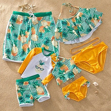 Load image into Gallery viewer, Mother Daughter Dad Son Family Matching Swimwear Mommy And Me Clothes Men Boy Swimsuit Girl Bathing Suit Bikini