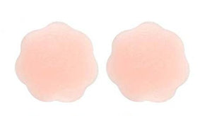 Reusable Women Breast Petals Lift Nipple Cover Invisible Petal Adhesive Strapless Backless Stick on Bra Silicone Breast Stickers