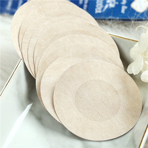 Reusable Women Breast Petals Lift Nipple Cover Invisible Petal Adhesive Strapless Backless Stick on Bra Silicone Breast Stickers