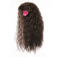 Load image into Gallery viewer, MUABABY Girls Wig Kids Unicorn Photography Props Girl Elsa Anna Aurora Braid Children Ariel Jasmine Moana Rapunzel Ladybug Hair