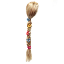 Load image into Gallery viewer, MUABABY Girls Wig Kids Unicorn Photography Props Girl Elsa Anna Aurora Braid Children Ariel Jasmine Moana Rapunzel Ladybug Hair