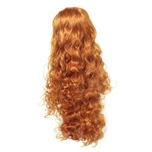 Load image into Gallery viewer, MUABABY Girls Wig Kids Unicorn Photography Props Girl Elsa Anna Aurora Braid Children Ariel Jasmine Moana Rapunzel Ladybug Hair