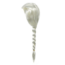 Load image into Gallery viewer, MUABABY Girls Wig Kids Unicorn Photography Props Girl Elsa Anna Aurora Braid Children Ariel Jasmine Moana Rapunzel Ladybug Hair